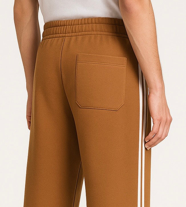 Brown adidas pants