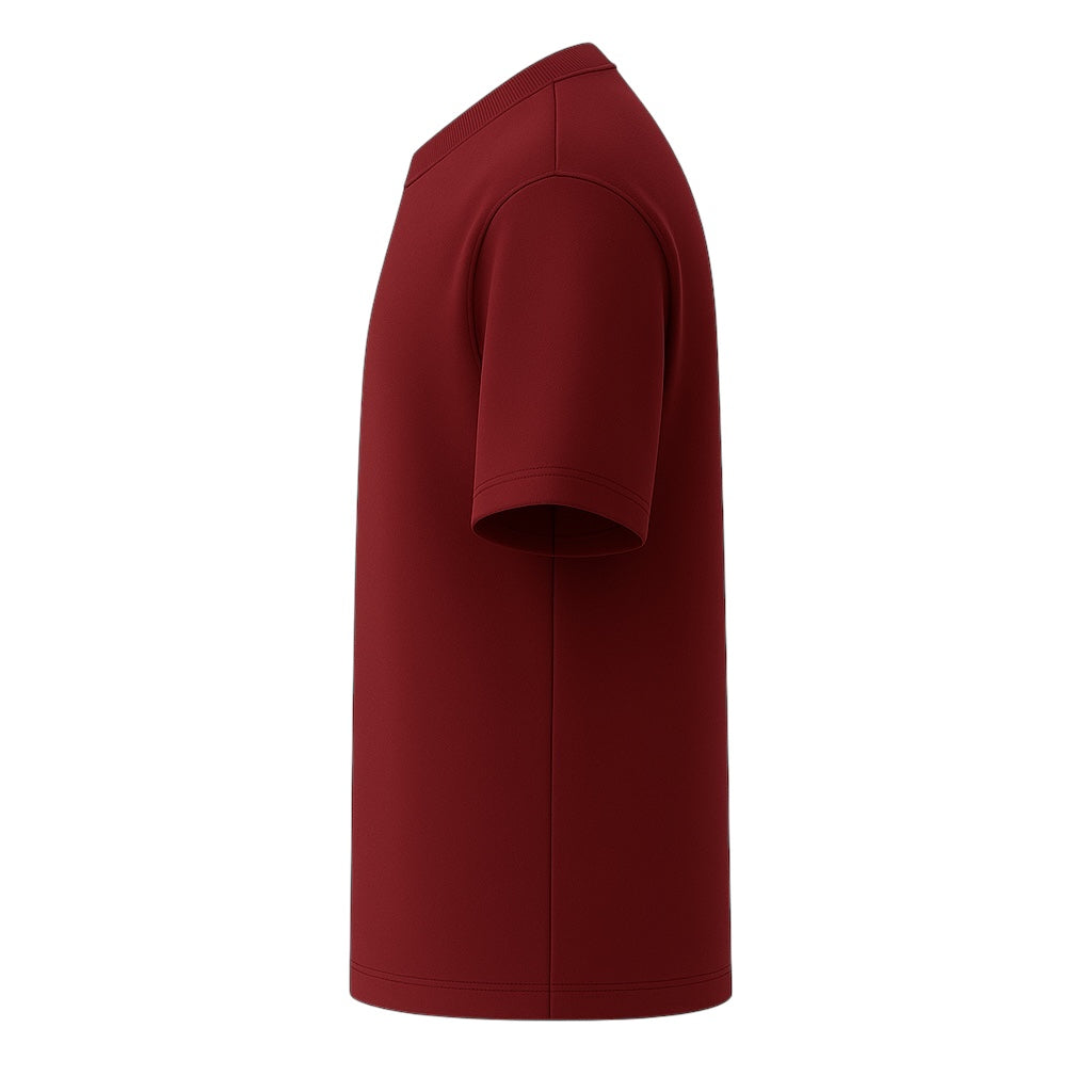 T-shirt burgundy