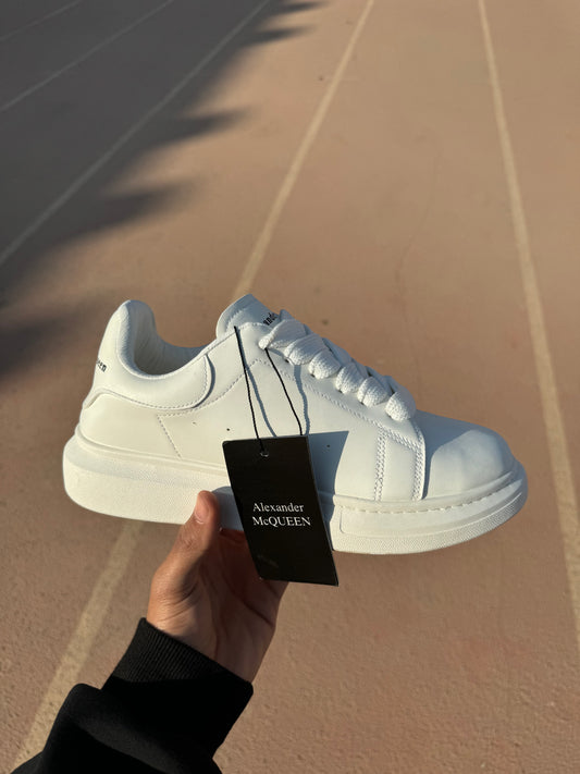 Alexander McQueen white shoes
