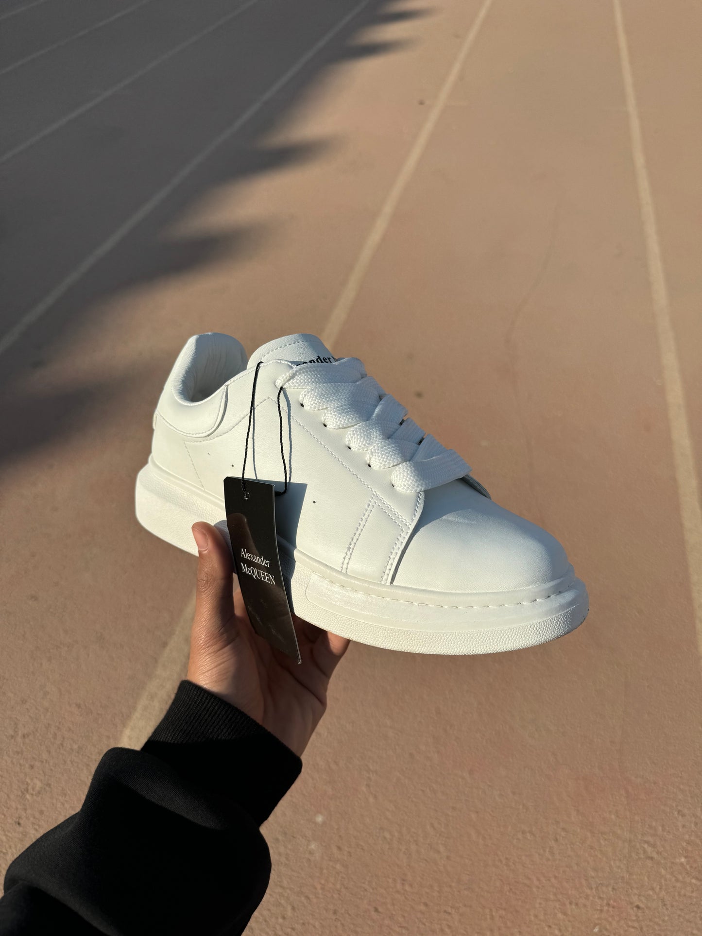 Alexander McQueen white shoes