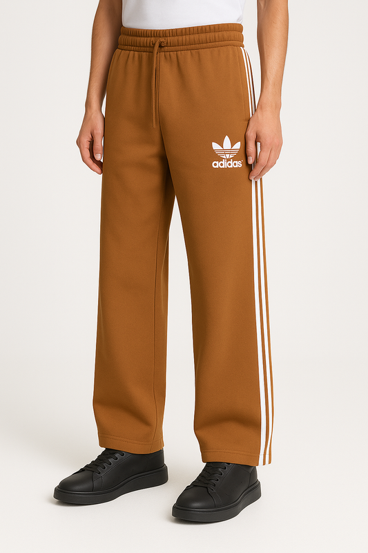 Brown adidas pants