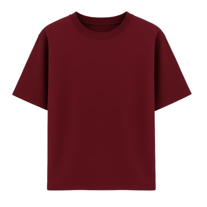 T-shirt burgundy