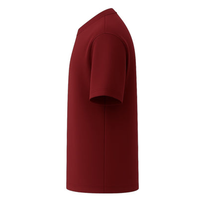 T-shirt burgundy